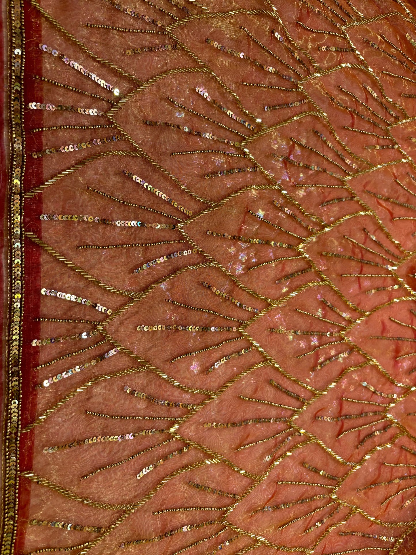 Liquid Gold A Sky full of Stars Saree For Reception kreationbykj