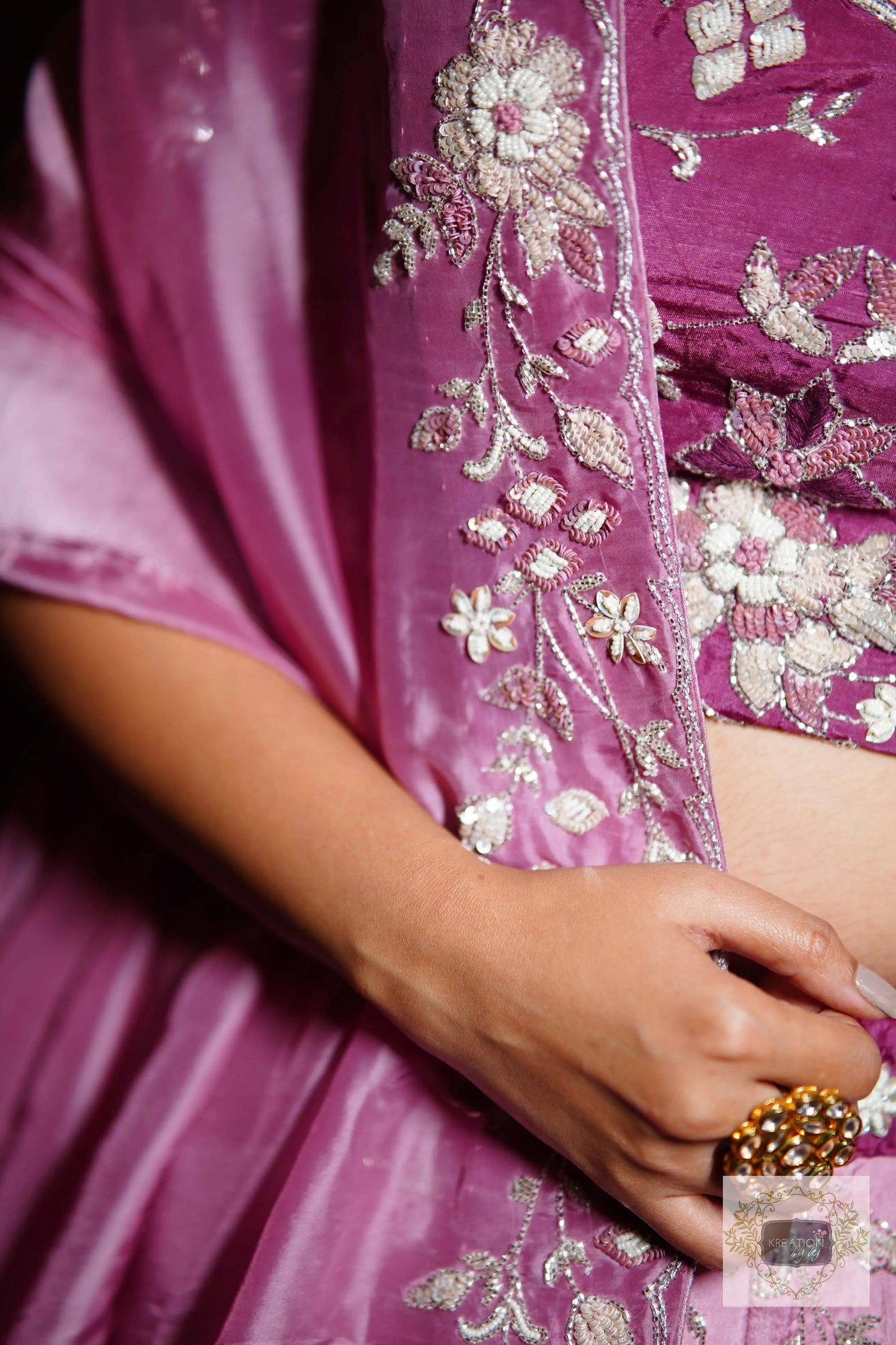 Rang Jamuni Handembroidered Lehenga Set kreationbykj