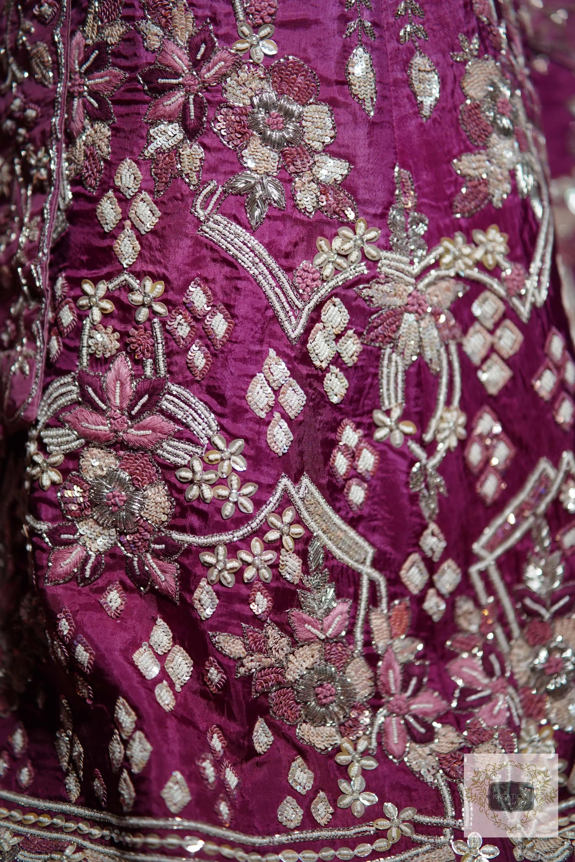 Rang Jamuni Handembroidered Lehenga Set kreationbykj